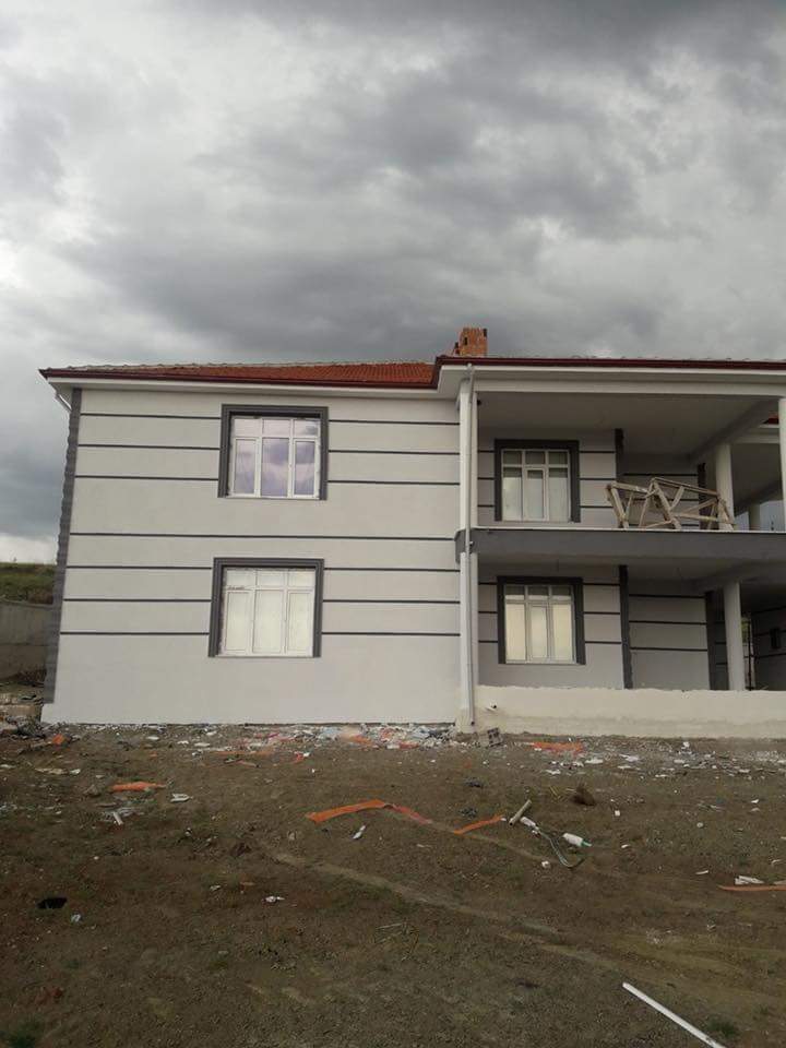 İki katlı temelden çatıya betonarme ev inşaatı çalışmamız3