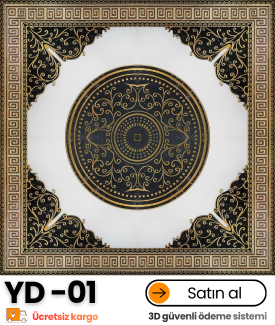 001YD01 dekordelisi granit zemin seramik dekorları