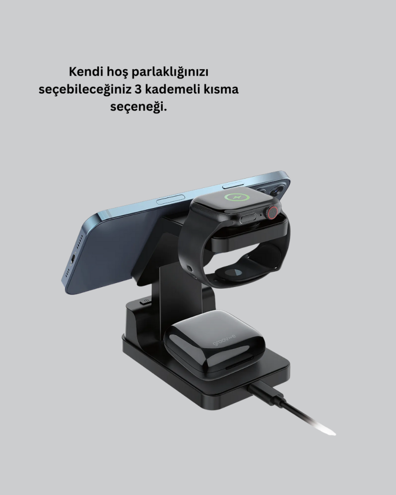 Manyetik Kablosuz Şarj Pedi