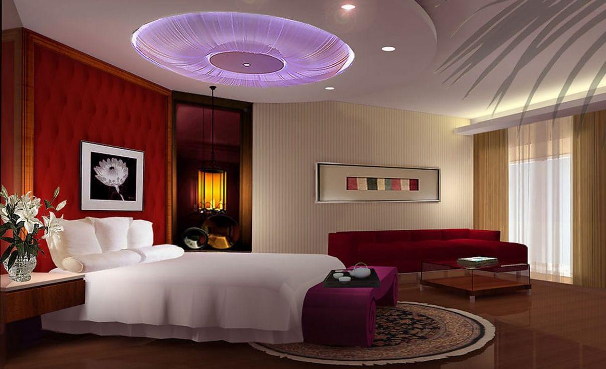 yatak odası asma tavan modeli2