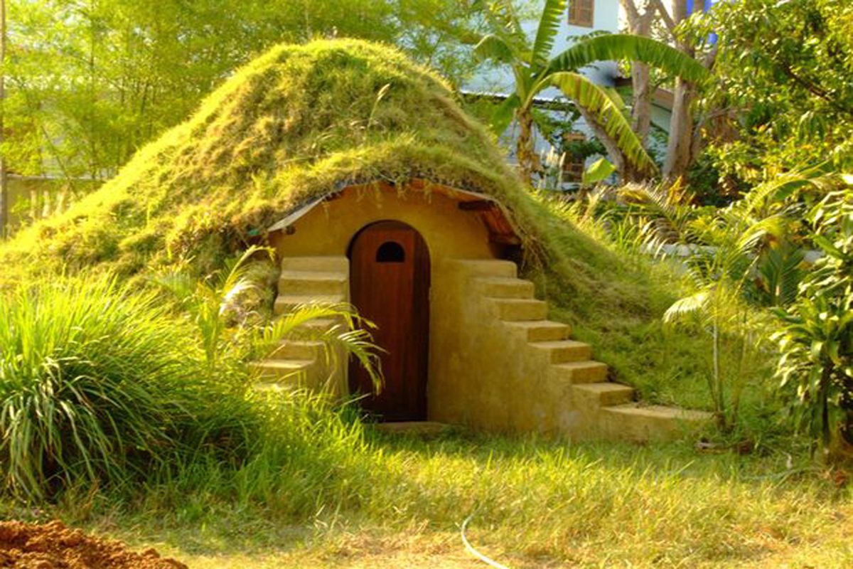 hobbit ev çatısı