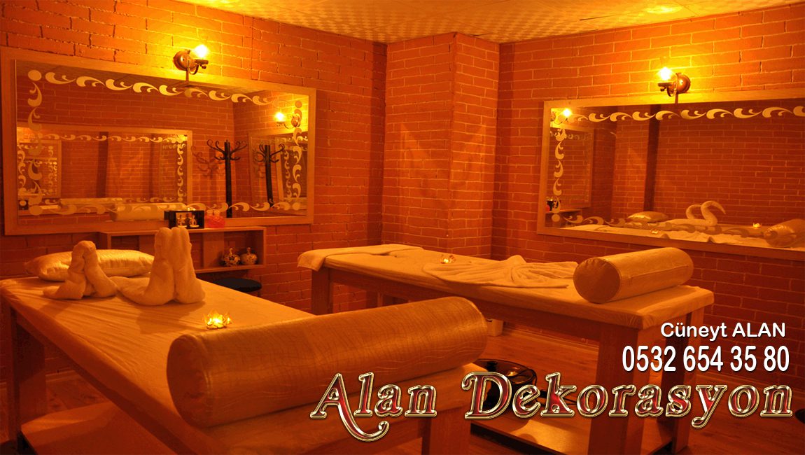 masaj salonu dekorasyon tadilat