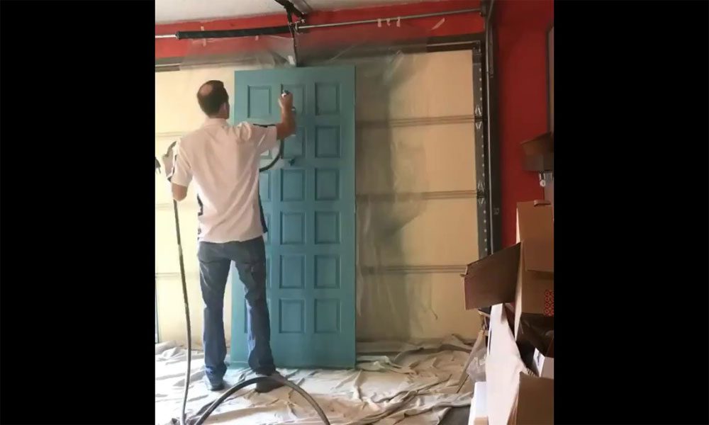 amerikan kapı nasıl boyanır