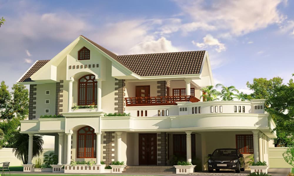 İki katlı ev ve villa modelleri 20