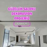 Güzellik salonu dekorasyonları