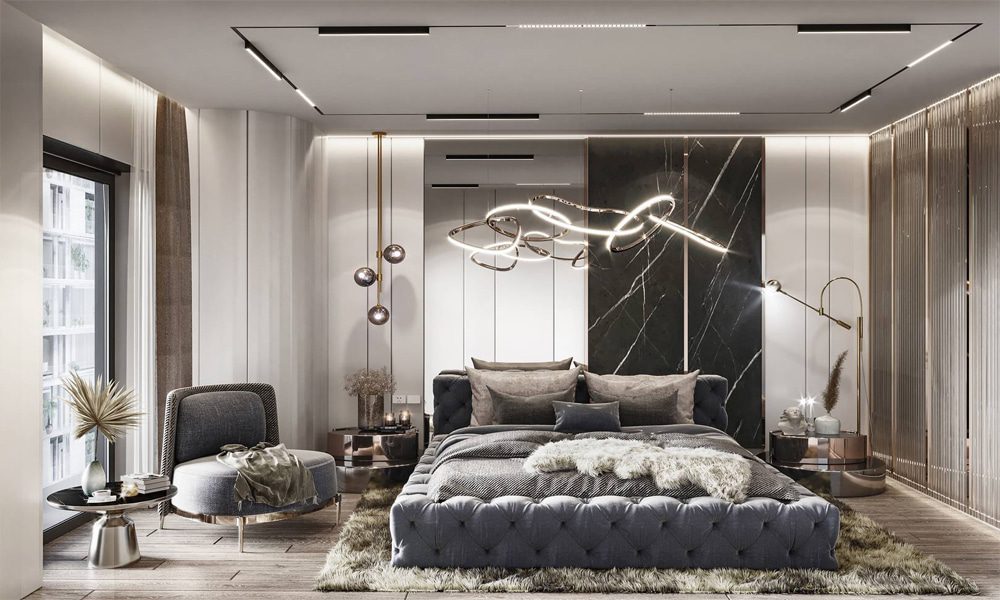 Özgün kütleli lüks villa tasarımı