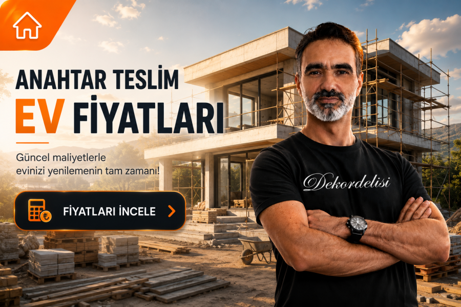 Anahtar teslimm ev fiyatları