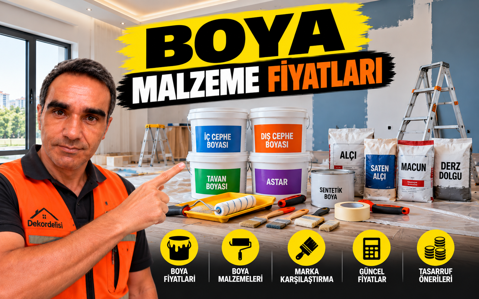 Boya Malzeme Fiyatları