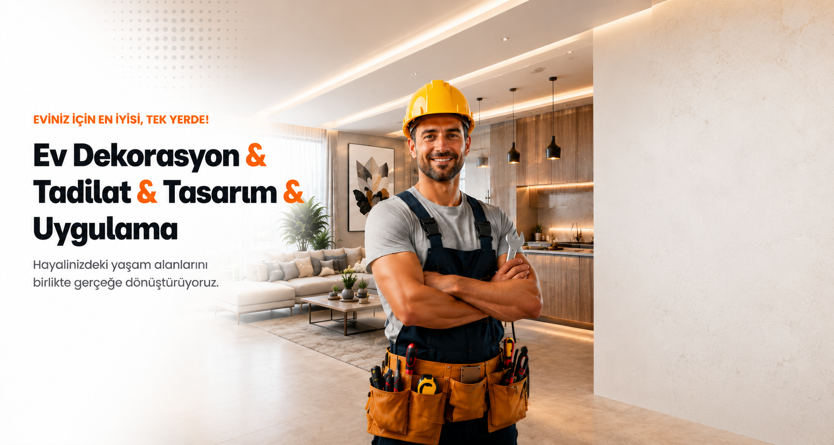 Dekordelisi ev dekorasyon tadilat tasarım ve uygulama