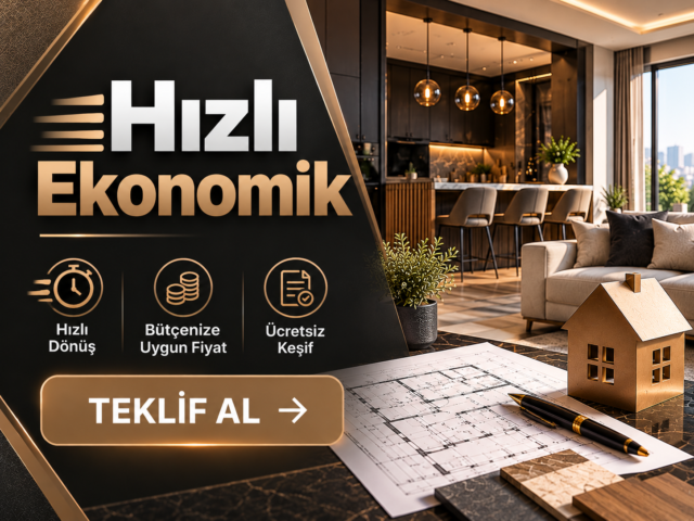 Hızlı ve Ekonomik Ev Yenileme