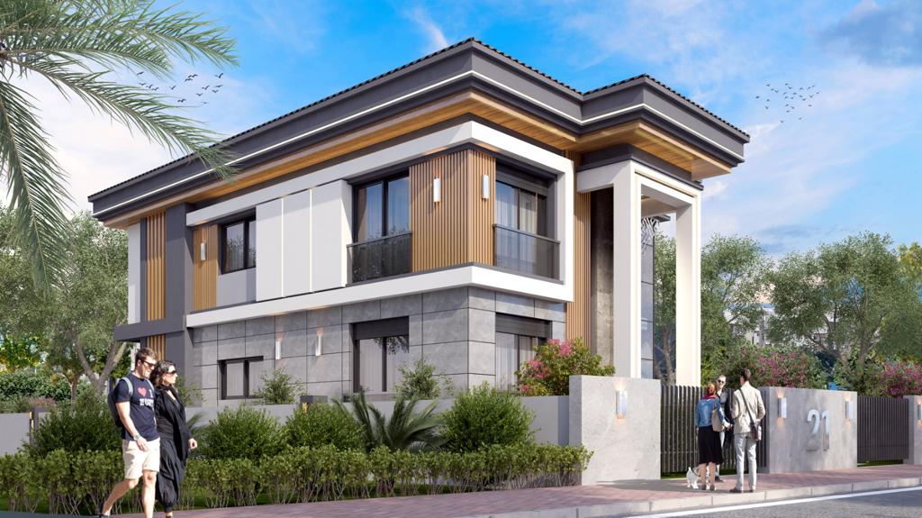 Antalya Döşemealtı ultralüks dubleks villa projesi
