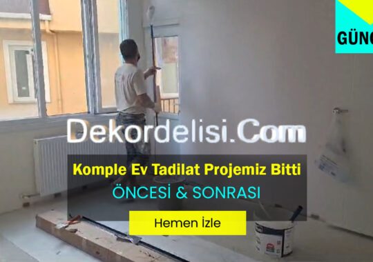 Biten Komple Daire Tadilat Projem