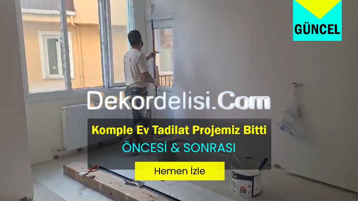 Biten Komple Daire Tadilat Projem