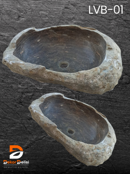 LVB01-3 Çanak Mermer Lavabo