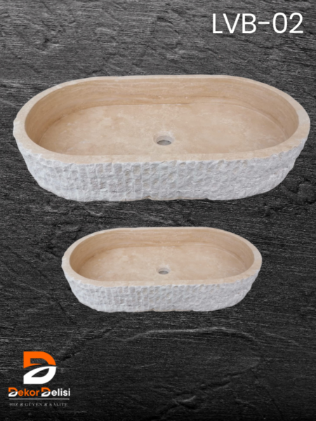 LVB02 Mermer Çanak Lavabo