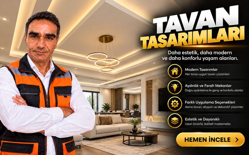 Tavan Tasarımları