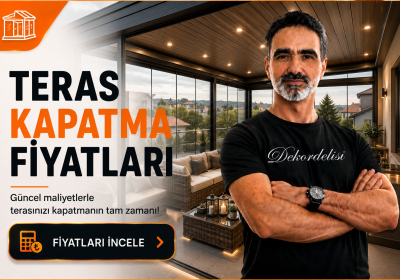 Teras balkon çatı fiyatları