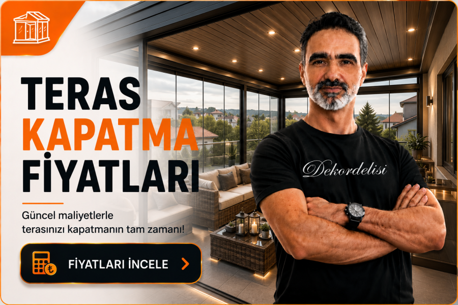 Teras balkon çatı fiyatları