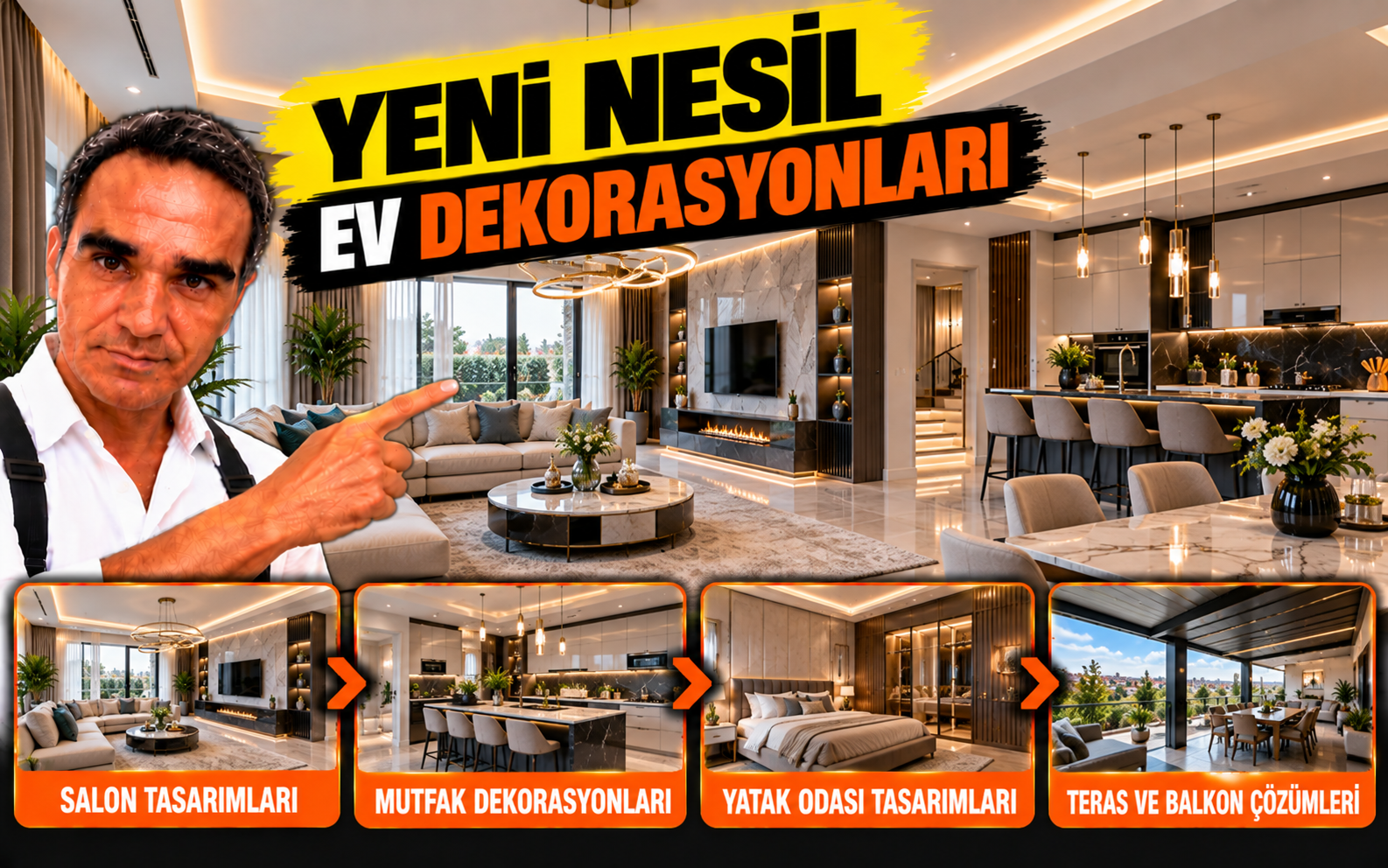 Yeni Nesil Ev Dekorasyonları