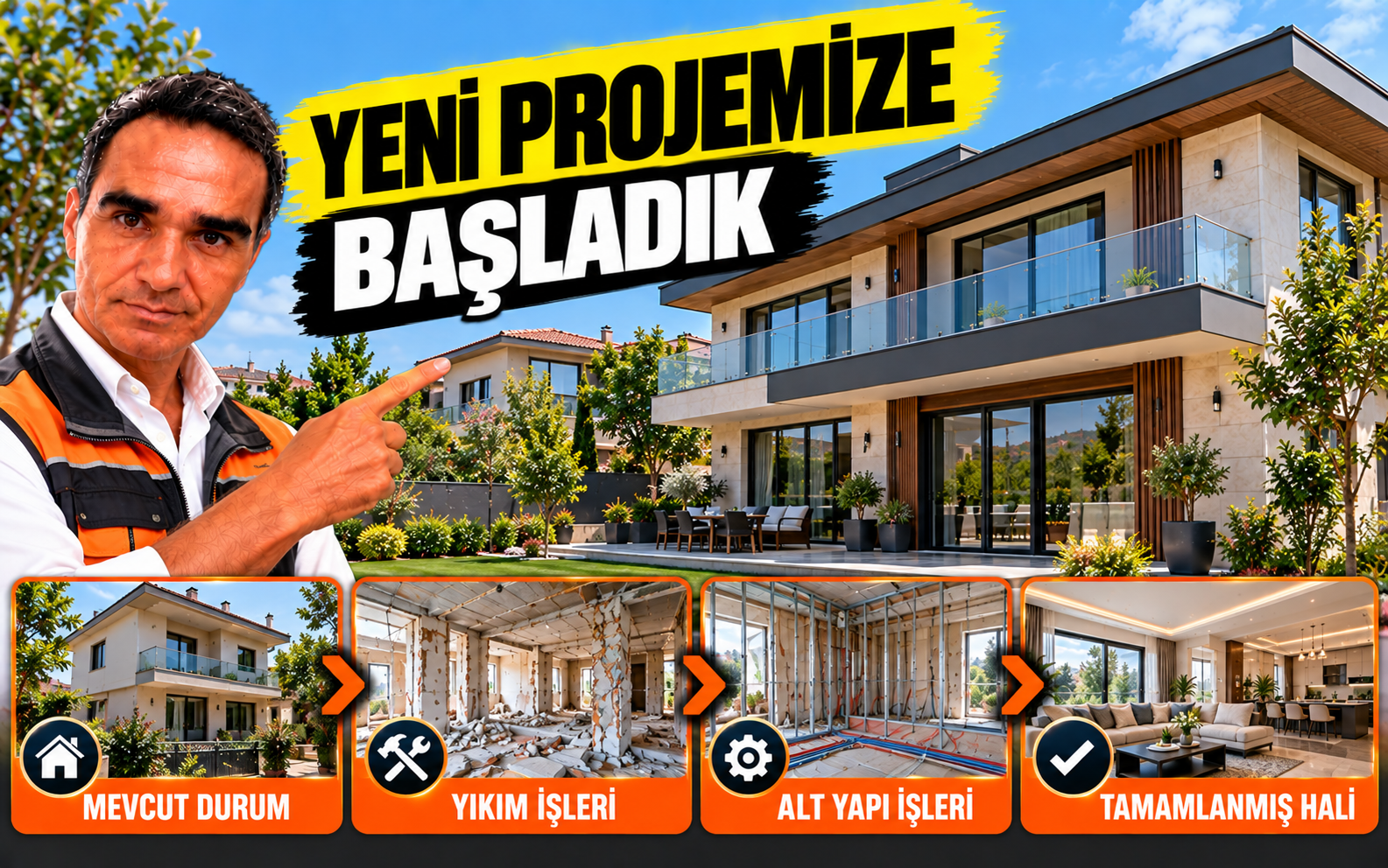 Yeni Projemize Başladık