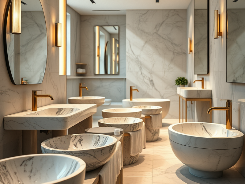 Mermer lavabo ve kurna modelleri fiyatları 2026